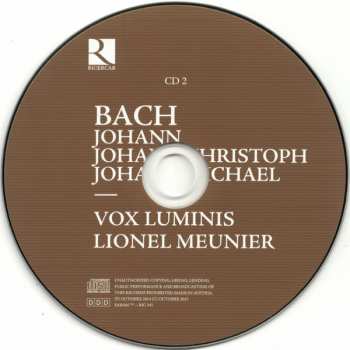 2CD/Box Set Johannes Bach: Bach Motetten 271817