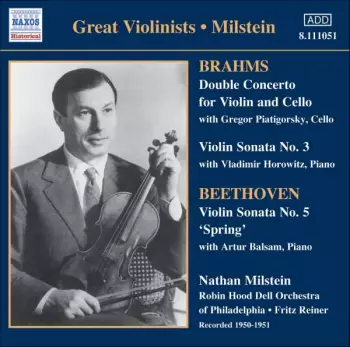 Beethoven Brahms Nathan Milstein (1904-1992)