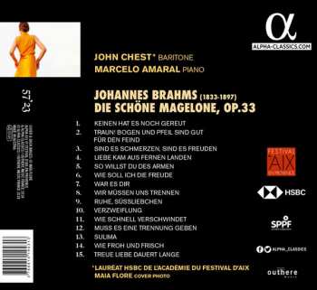 CD Johannes Brahms: Die Schöne Magelone 186020