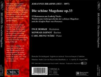 CD Johannes Brahms: Die Schöne Magelone 628612