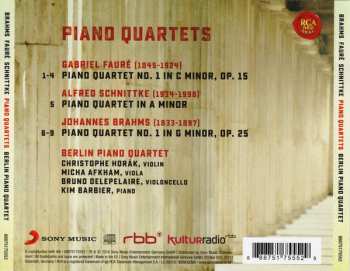 CD Johannes Brahms: Piano Quartets 251382