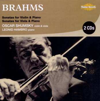 CD Johannes Brahms: Sonaten Für Violine & Klavier Nr.1-3 324536