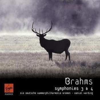 CD Johannes Brahms: Symphonien Nr.3 & 4 617070