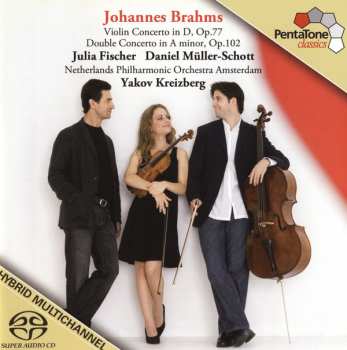 Album Johannes Brahms: Violin Concerto In D, Op.77 / Double Concerto In A Minor, Op.102