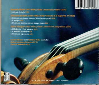 CD Johannes Brahms: Violin Concertos By Johannes Brahms, Amanda Maier, Julius Röntgen 559756