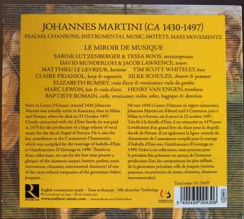 CD Johannes Martini: La Fleur de Biaulté 564288