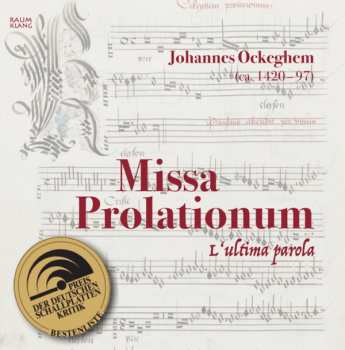 Album Johannes Ockeghem: Missa Prolationum