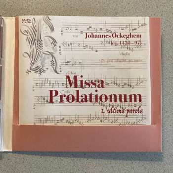 CD Johannes Ockeghem: Missa Prolationum  DIGI 600598