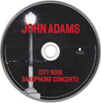 CD John Adams: City Noir / Saxophone Concerto 625745