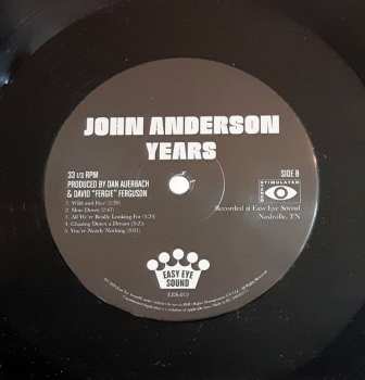 LP John Anderson: Years 41106