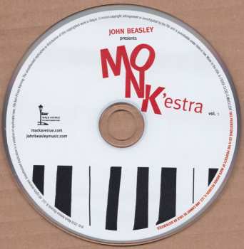 CD John Beasley: John Beasley presents MONK'estra vol. 1 639887