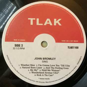 LP John Bromley: Sing 614415