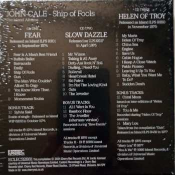 3CD/Box Set John Cale: Ship Of Fools (The Island Albums) 621440