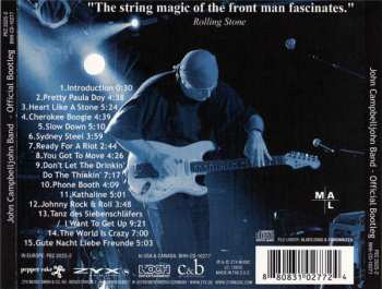 CD John Campbelljohn Band: Official Bootleg 644113