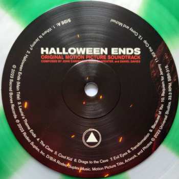 LP John Carpenter: Halloween Ends (Original Motion Picture Soundtrack) CLR 638090