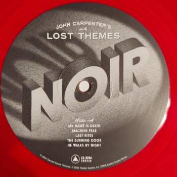 LP John Carpenter: Lost Themes No. 4: "Noir" CLR 590289