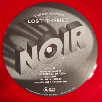 LP John Carpenter: Lost Themes No. 4: "Noir" CLR 590289