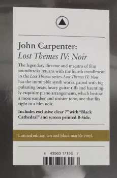 LP/SP John Carpenter: Lost Themes No. 4: "Noir" CLR | LTD 601866