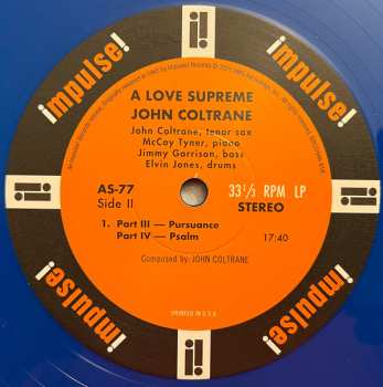 LP John Coltrane: A Love Supreme CLR 591541