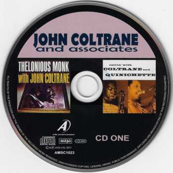 2CD John Coltrane And Associates: Four Classic Albums Plus 595559