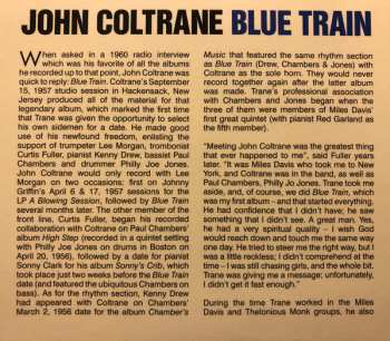 CD John Coltrane: Blue Train LTD | DIGI 563327