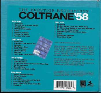 5CD/Box Set John Coltrane: Coltrane '58: The Prestige Recordings 667363