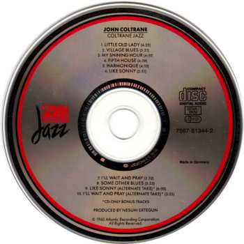 CD John Coltrane: Coltrane Jazz 597310