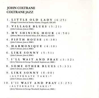 CD John Coltrane: Coltrane Jazz 597310