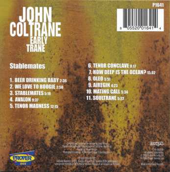 4CD/Box Set John Coltrane: Early Trane 548627