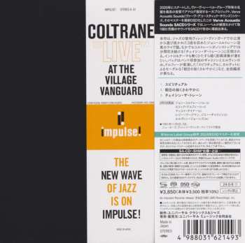 SACD John Coltrane: "Live" At The Village Vanguard LTD 663951