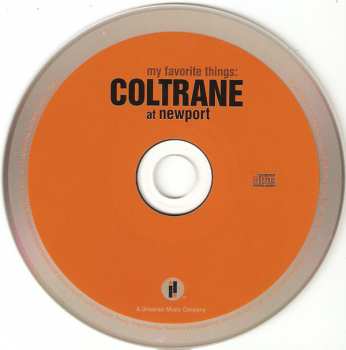 CD John Coltrane: My Favorite Things: Coltrane At Newport 24502