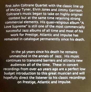 CD John Coltrane: My Favourite Songs 610057