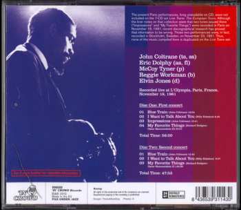 2CD Eric Dolphy: The Complete November 18, 1961 Paris Concerts 412546