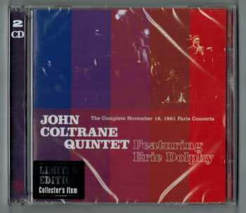 2CD Eric Dolphy: The Complete November 18, 1961 Paris Concerts 412546