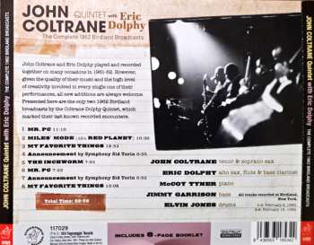 CD John Coltrane Quintet: The 1962 Birdland Broadcasts   567423