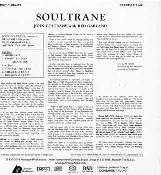 SACD John Coltrane: Soultrane 545069