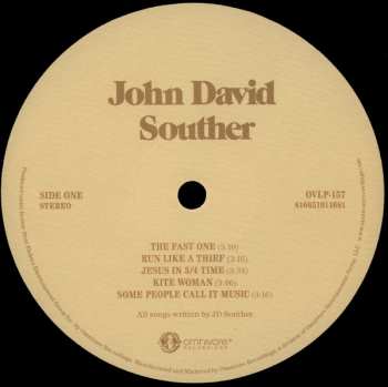 LP John David Souther: John David Souther 358702