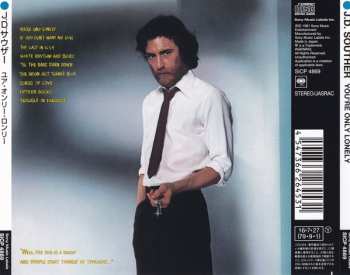 CD John David Souther: You're Only Lonely = ユア・オンリー・ロンリー LTD 660343