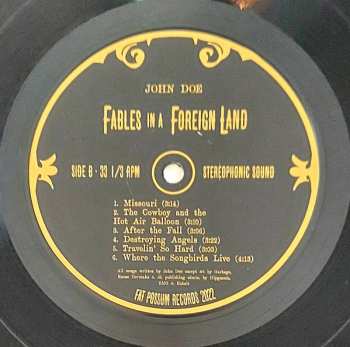 LP John Doe: Fables In A Foreign Land 547691