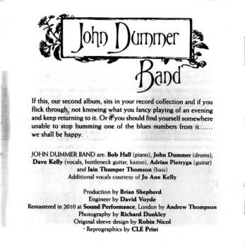 2CD John Dummer Blues Band: John Dummer Blues Band - Cabal / John Dummer Band - John Dummer Band 623052