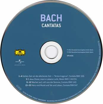 CD Johann Sebastian Bach: Bach - Cantatas 122150