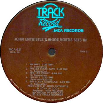 LP John Entwistle: Rigor Mortis Sets In 567790