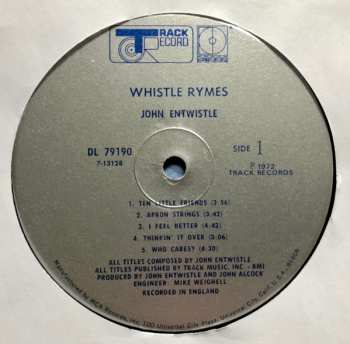 LP John Entwistle: Whistle Rymes 555907