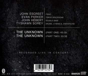 CD John Escreet: The Unknown (Live In Concert) 98948