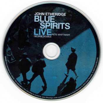 CD John Etheridge: Blue Spirits Live 551595