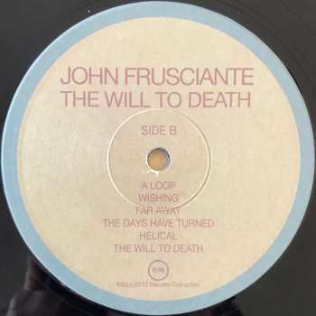 LP John Frusciante: The Will To Death CLR 385646