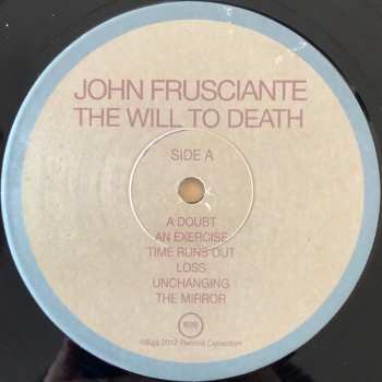 LP John Frusciante: The Will To Death CLR 385646