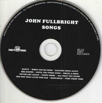 CD John Fullbright: Songs 376869