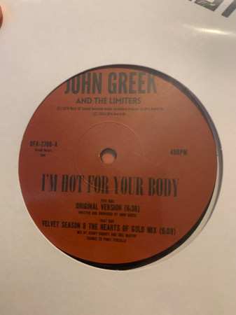 Album John Greek And The Limiters: I'm Hot For Your Body