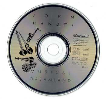 CD John Handy: John Handy's Musical Dreamland 649255